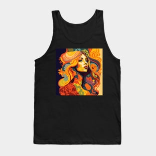 Psychedelic Girl Tank Top